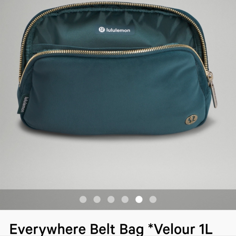 Lululemon Belt Bag Velour 1L